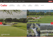 Tablet Screenshot of golfer.com.au